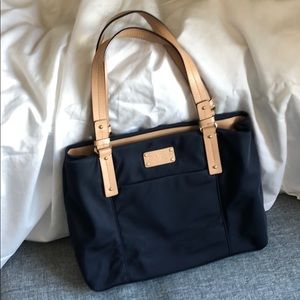 Kate Spade Navy Nylon Tote Bag (fits 13” laptop)
